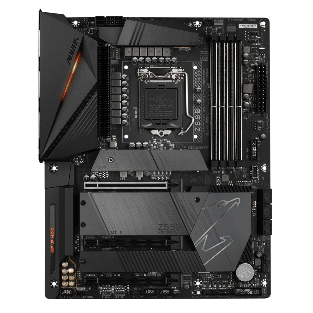 Bekijk afbeelding 1 van Gigabyte 1200 Z590 AORUS PRO AX - 4xM.2/DP/ATX